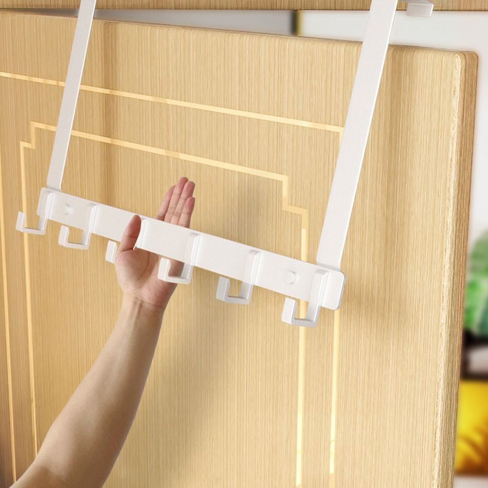 Storage Hooks Over The Door 6  - Home Edit Bathroom Storage 评论和价格