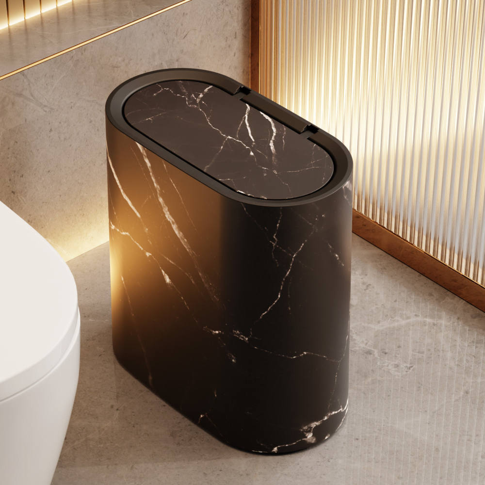 Minimalist Slim Trash Can Narr - Home Essentials Bathroom Storage 评论和价格
