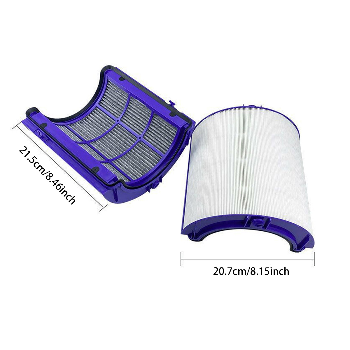 2-IN-1 Filter For Dyson TP06 T - Dyson Fan Am07 评论和价格