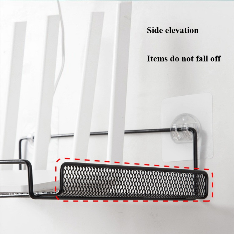 No‑Drill Wall Mount Router She - Home Edit Bathroom Storage 评论和价格
