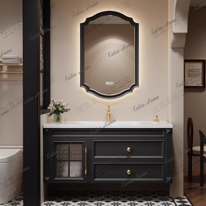 YJ Toilet Sink Bathroom Cabine - Home Bathroom Vanity Combo 评论和价格