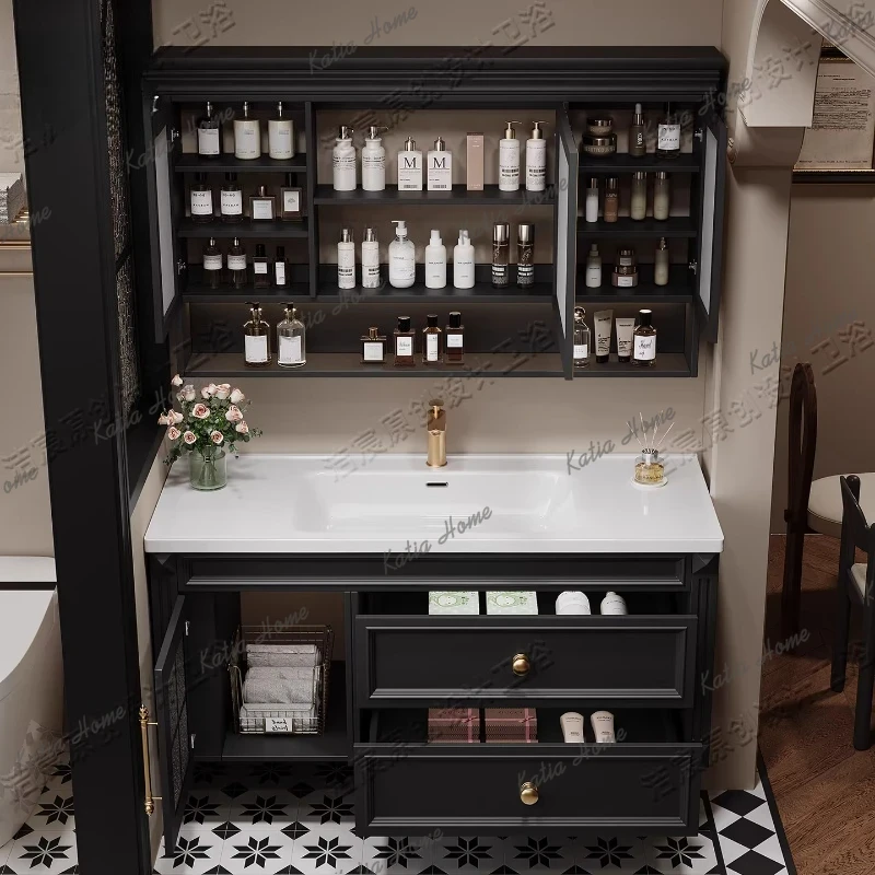 YJ Toilet Sink Bathroom Cabine - Home Bathroom Vanity Combo 评论和价格