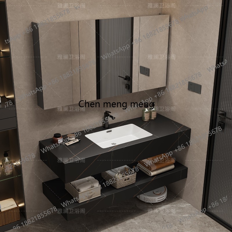 Paper Drawers Cupboard Decorat - Home Bathroom Vanity Combo 评论和价格