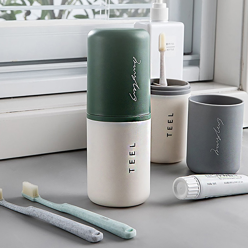 1pc Portable Toothbrush Holder - Home Edit Bathroom Storage 评论和价格