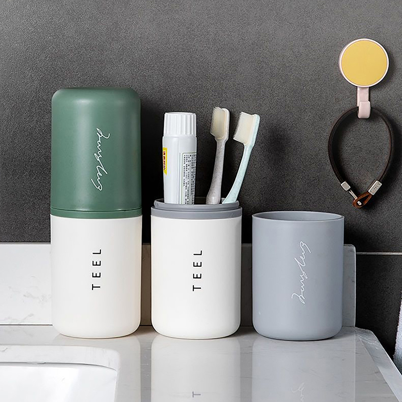 1pc Portable Toothbrush Holder - Home Edit Bathroom Storage 评论和价格