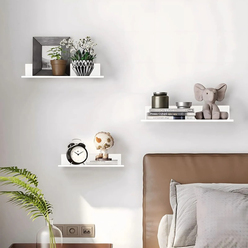 Metal Floating Shelves Wall Mo - Home Edit Bathroom Storage 评论和价格