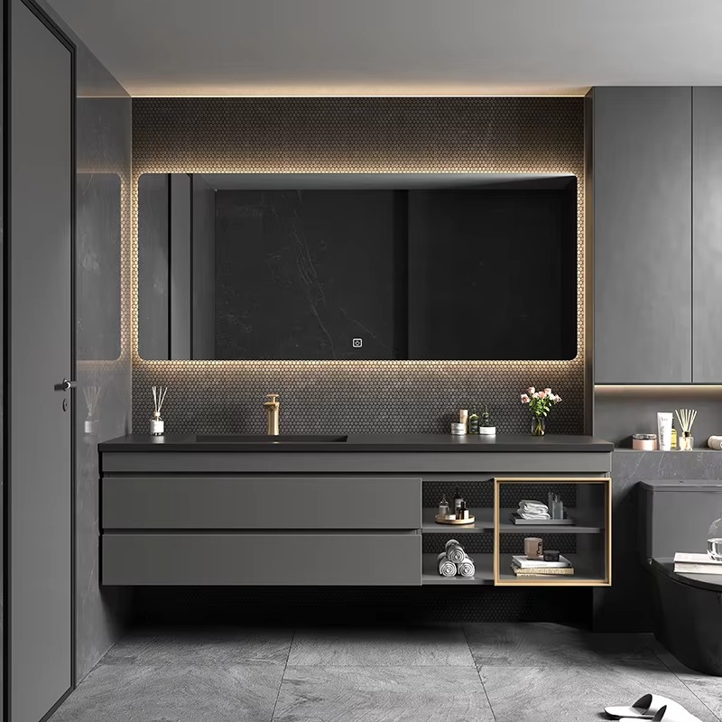 Classic Nordic Lighting Bathro - Home Bathroom Vanity Combo 评论和价格